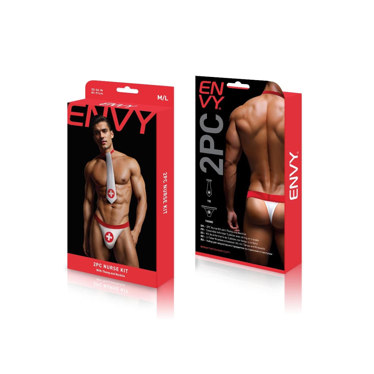 Envy 2Pc Nurse Kit Ml - Adult Outlet