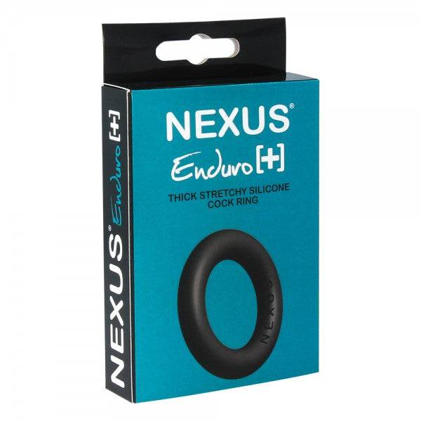 Nexus Enduro Plus Stretchy Cock Ring Black - Adult Outlet