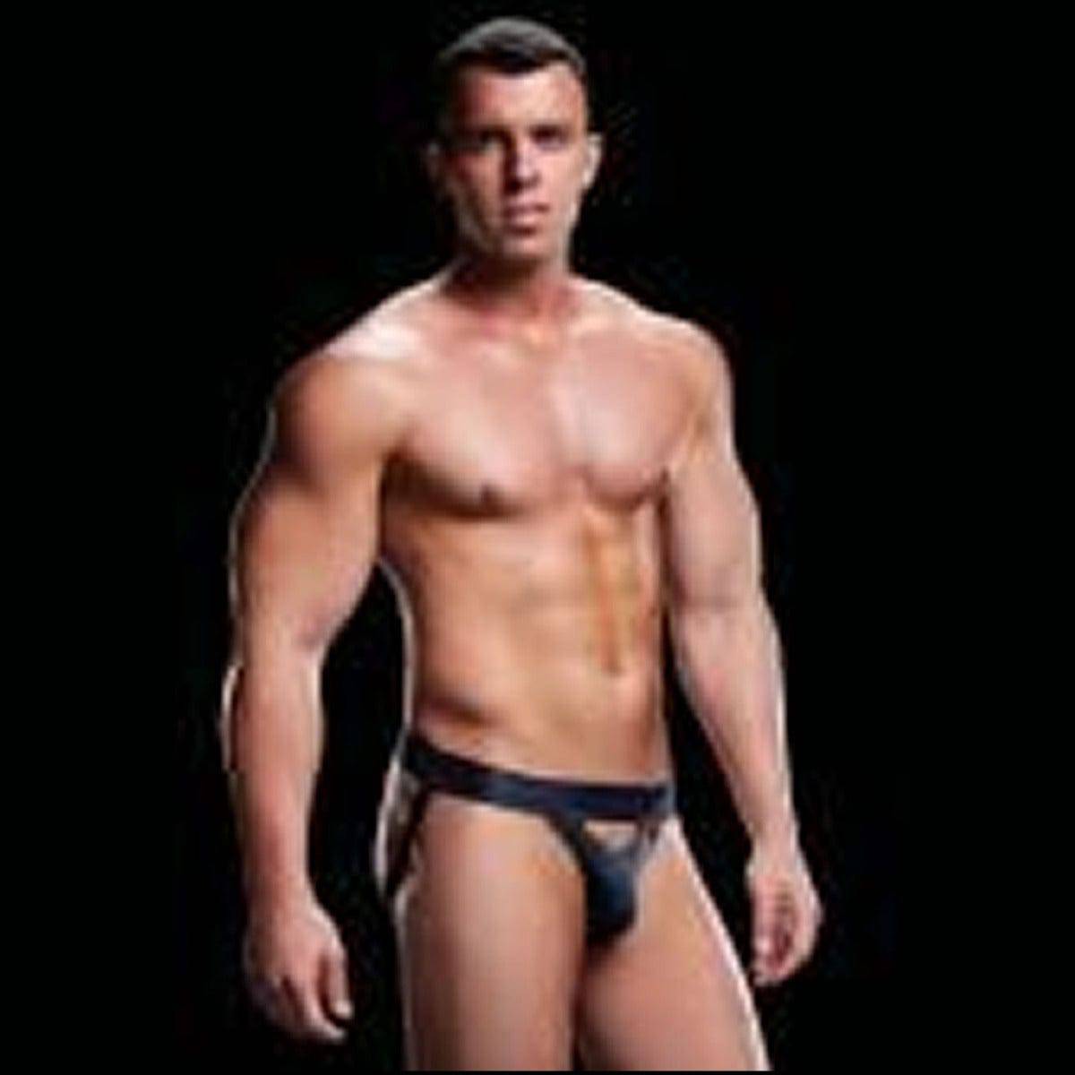 Envy Low-Rise Jock Navy Blue S/M - Adult Outlet