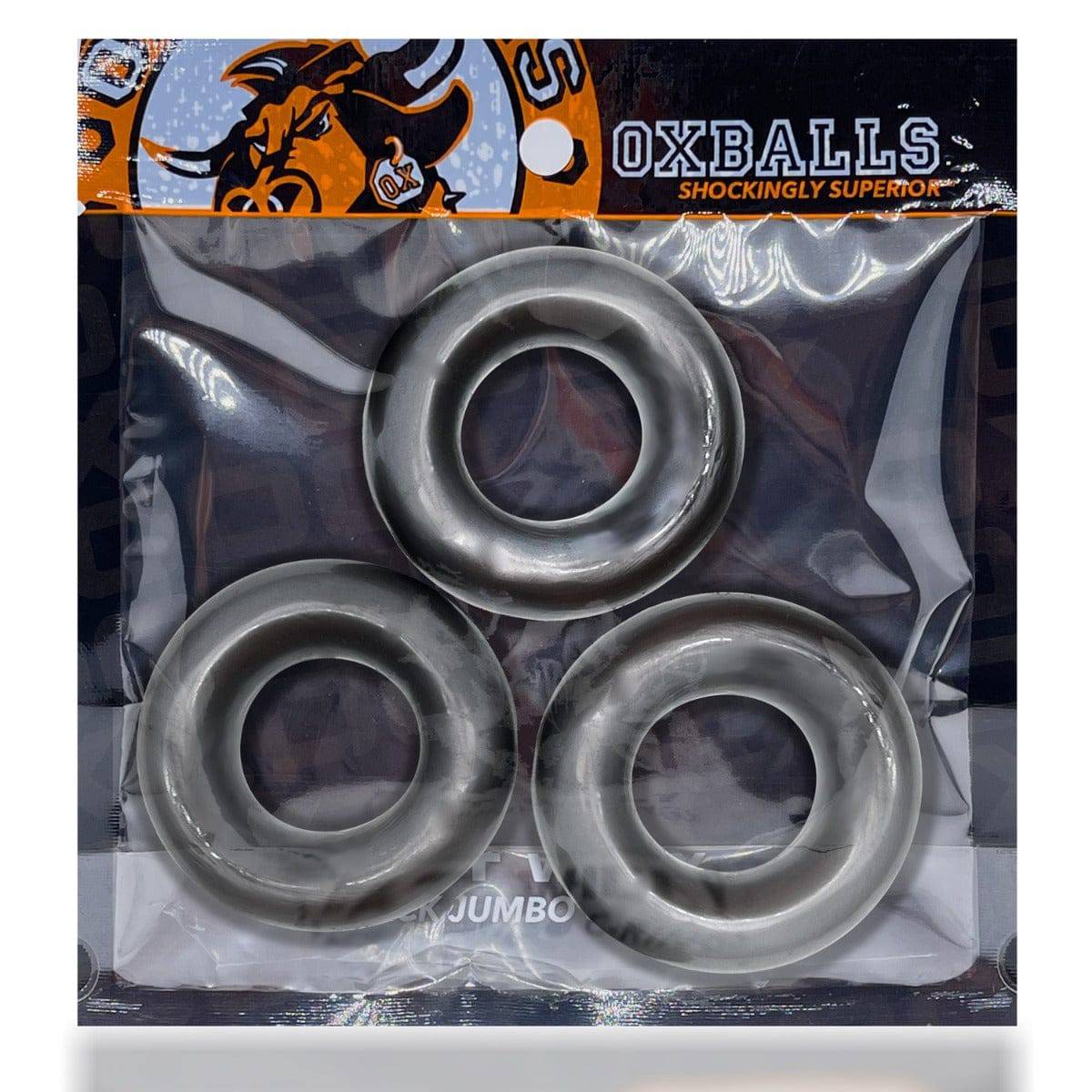 Oxballs Fat Willy 3-Pack Jumbo Cockrings Steel - Adult Outlet