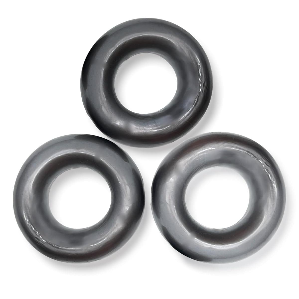 Oxballs Fat Willy 3-Pack Jumbo Cockrings Steel - Adult Outlet