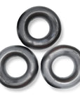 Oxballs Fat Willy 3-Pack Jumbo Cockrings Steel - Adult Outlet