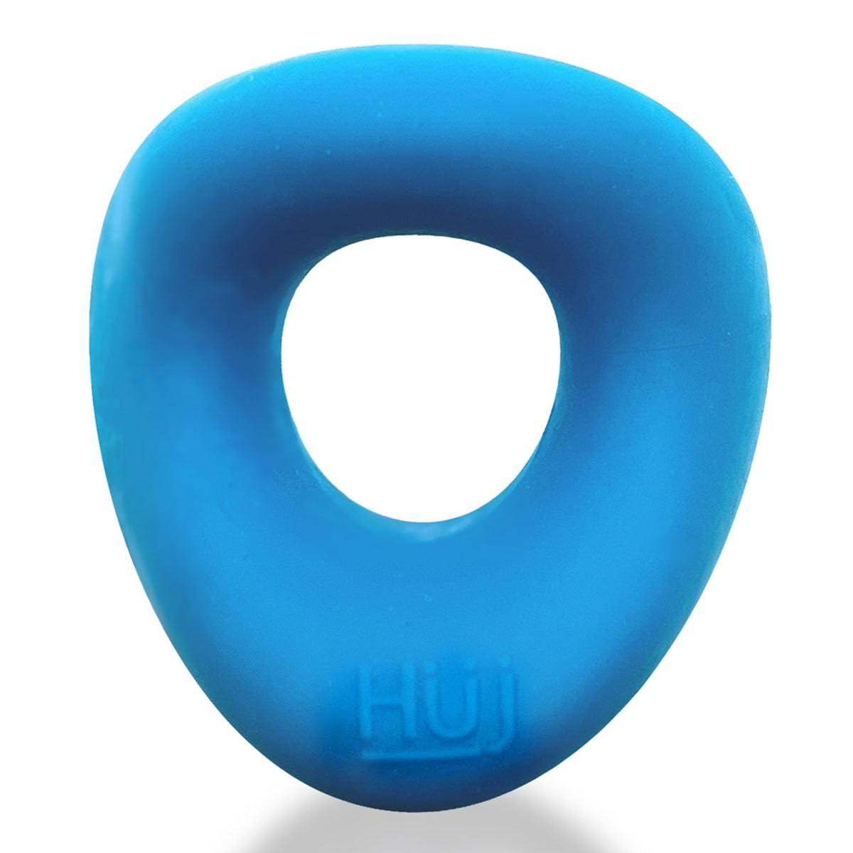 Hunkyjunk Form Silicone Cock Ring Teal Ice - Adult Outlet