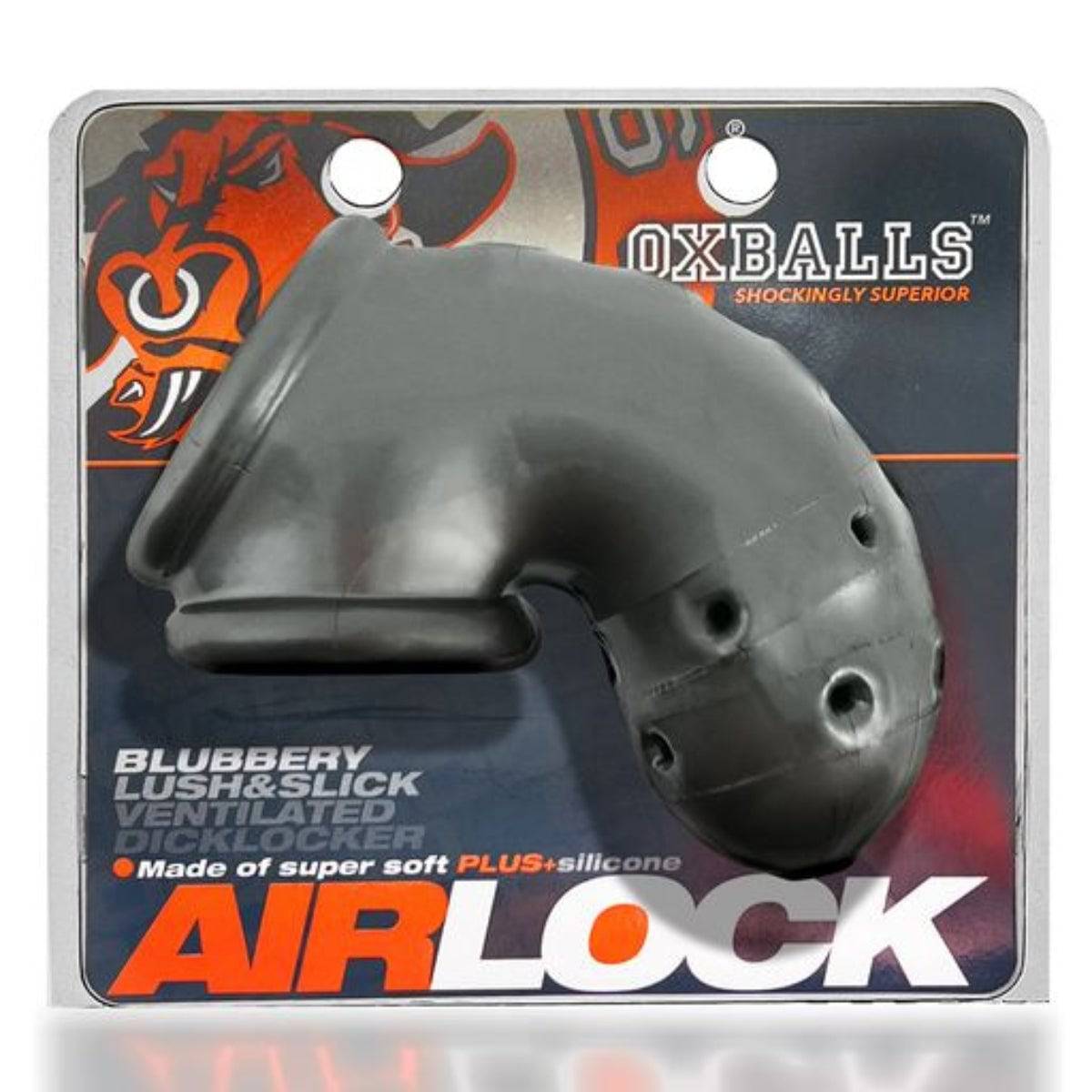 Airlock Air-Lite Vented Chastity Steel - Adult Outlet