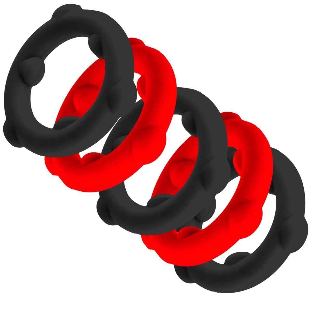 Gearheads 5 Pack - Red/Black
