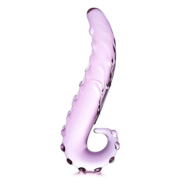 Glas 6Inch Lick It Glass Dildo - Adult Outlet