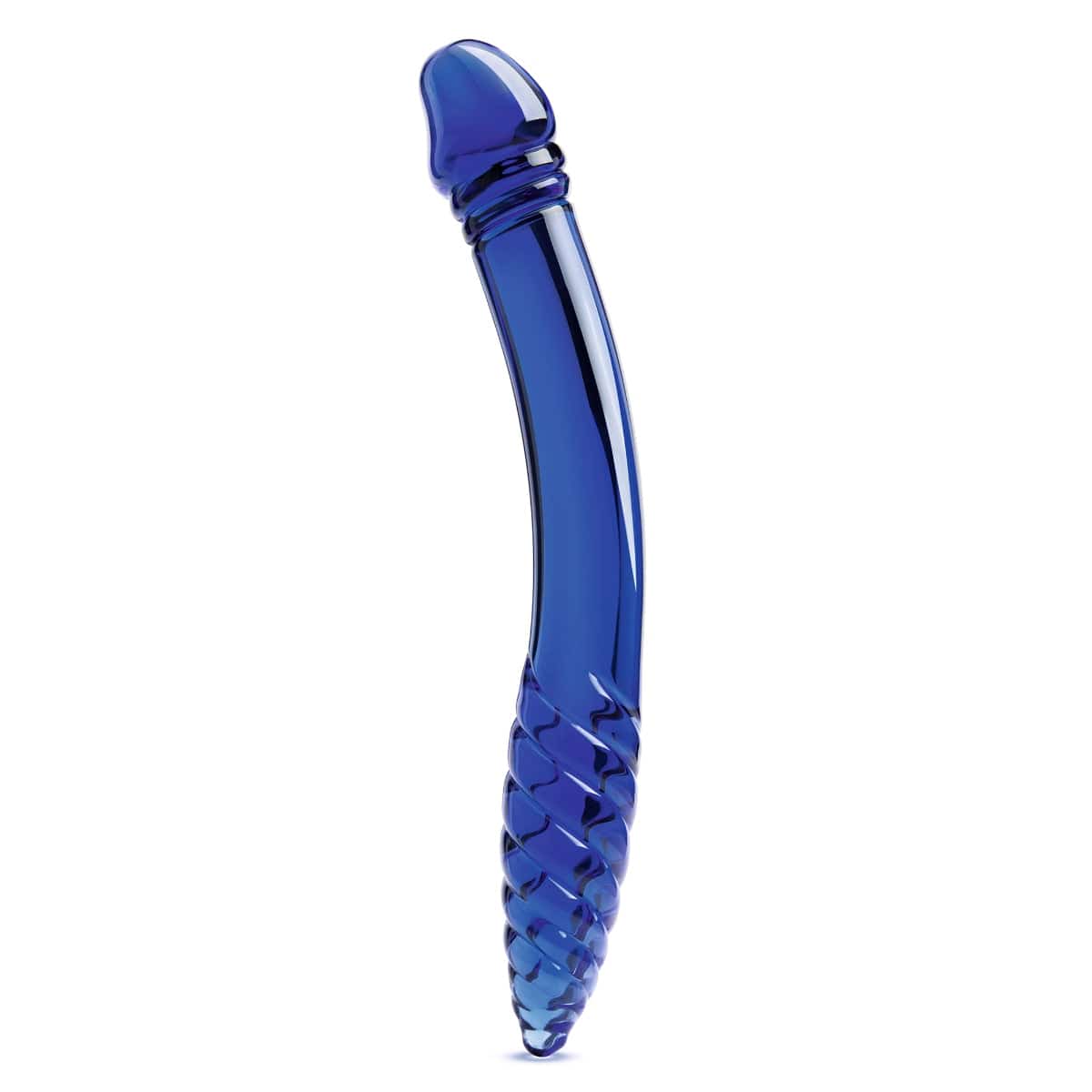 Glas 11Inch Double Sided Glass Dildo For G & P Spot Stimulation - Adult Outlet