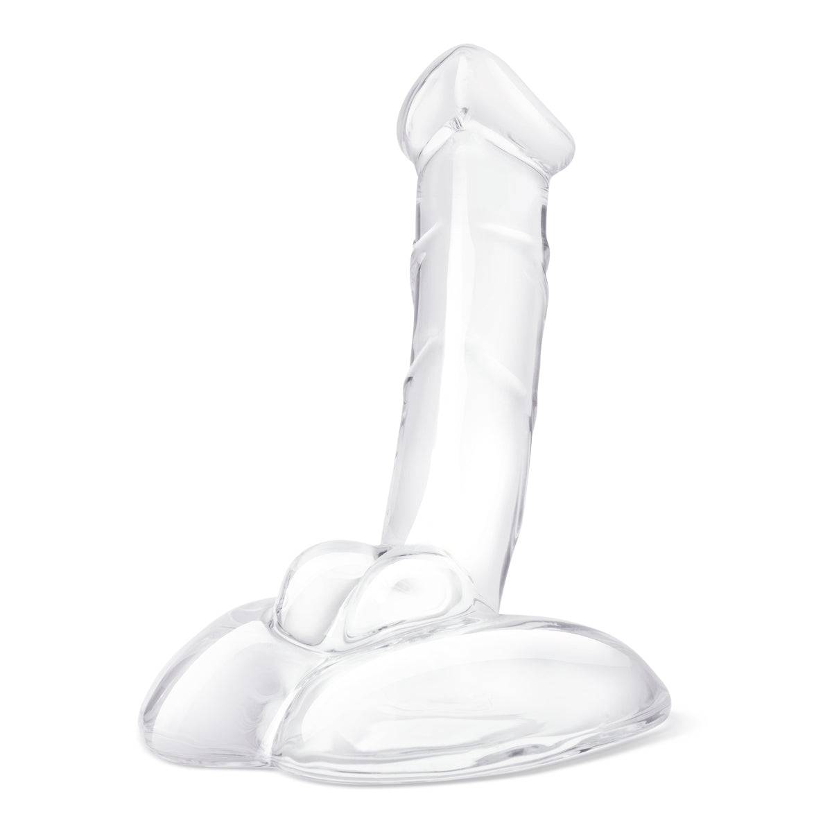 Glas 7.5Inch Rideable Standing Glass Cock With Stability Base - Adult Outlet