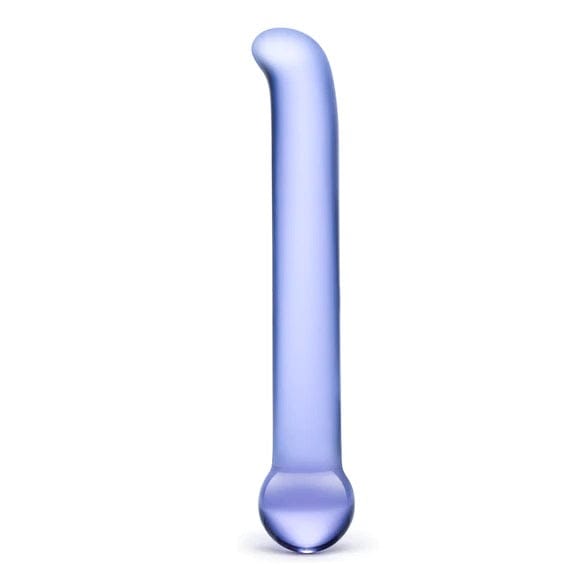 Glas 6.75Inch G Spot Tickler Purple - Adult Outlet