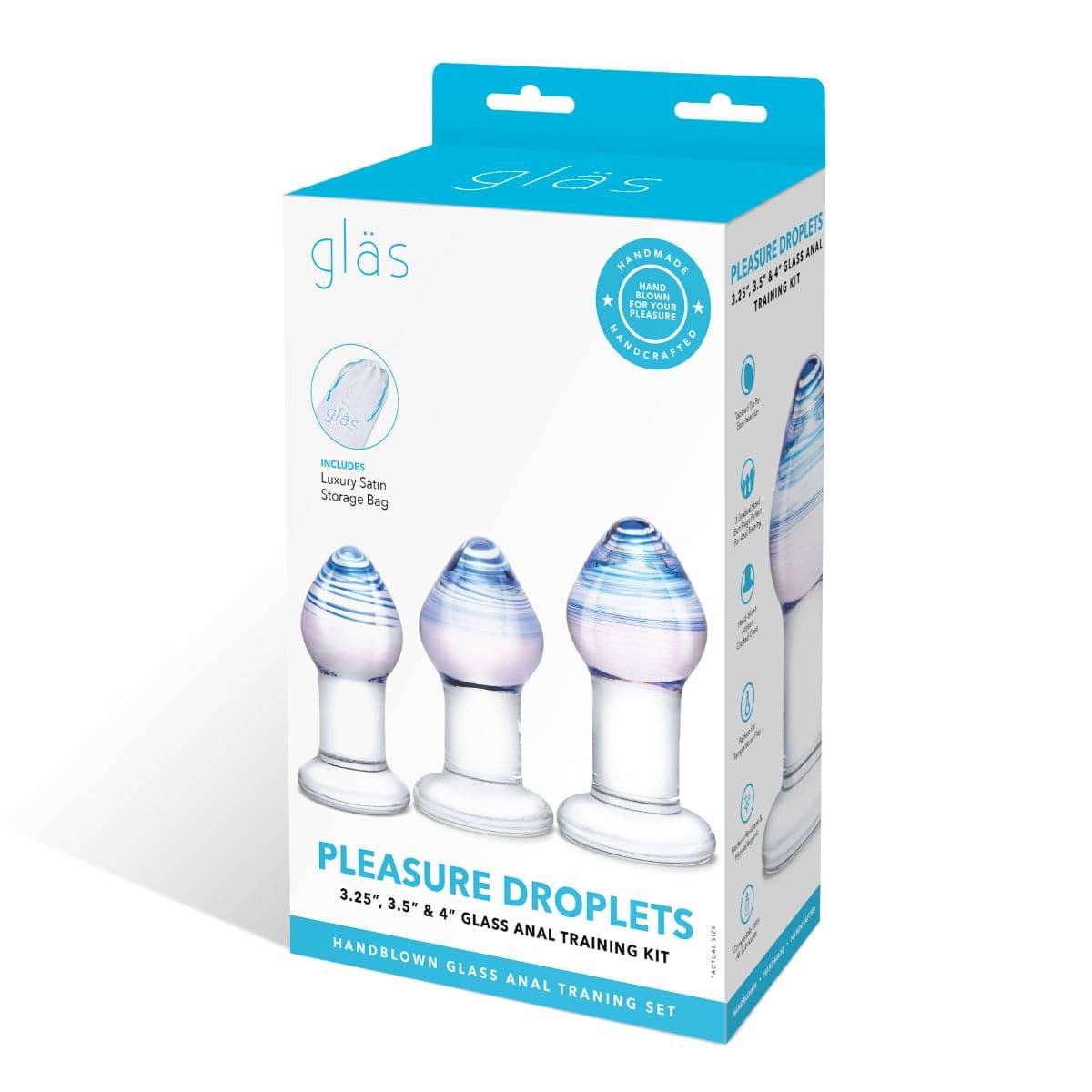 Glas Pleasure Droplets Anal Training Kit - Adult Outlet