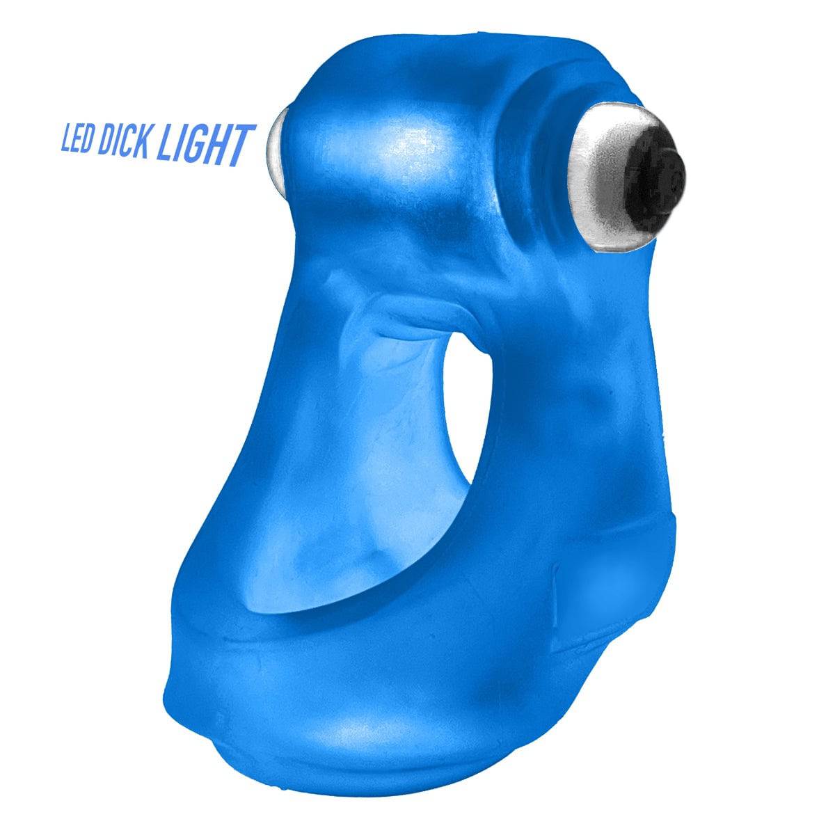 Oxballs Glowsling Cocksling Led Blue Ice - Adult Outlet