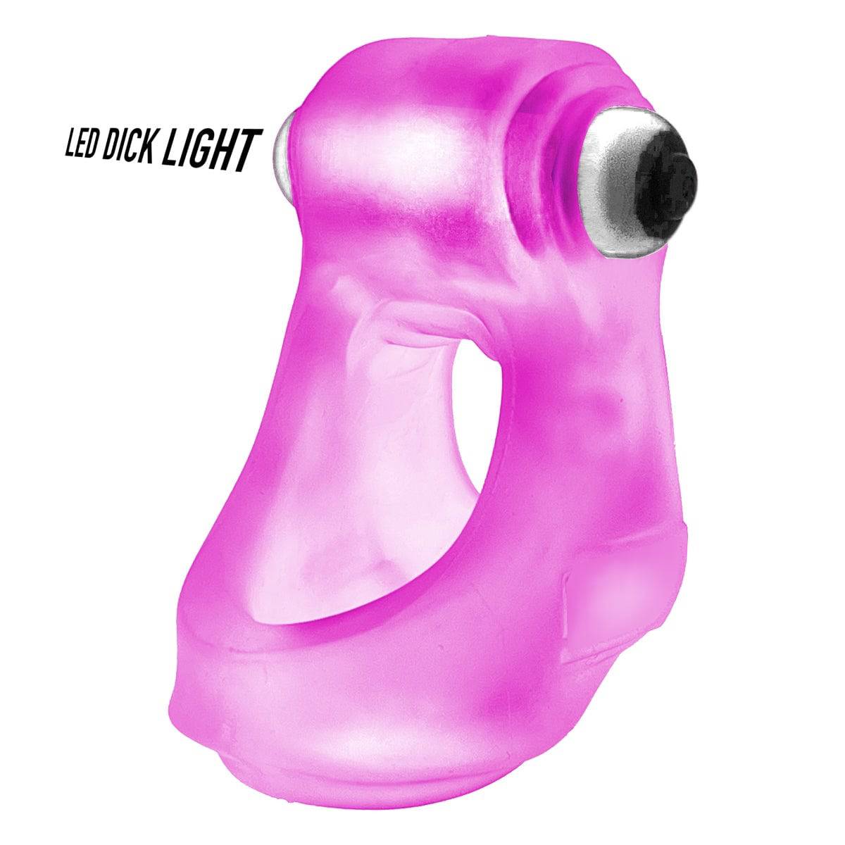 Oxballs Glowsling Cocksling Led Pink Ice - Adult Outlet