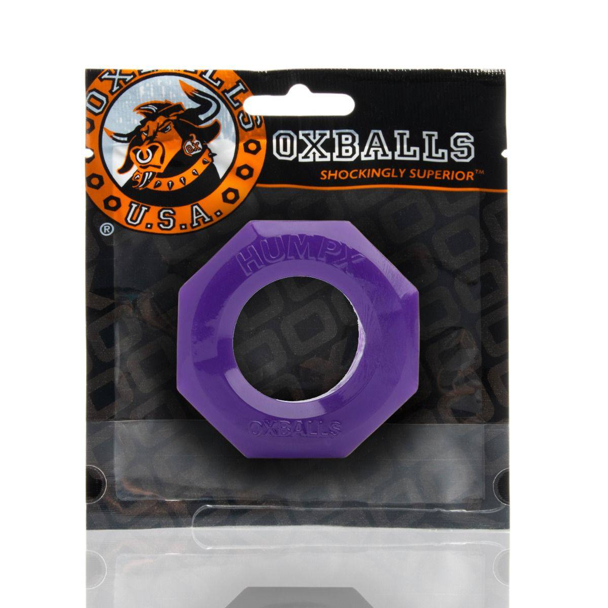 Oxballs Humpx Cockring Aubergine - Adult Outlet