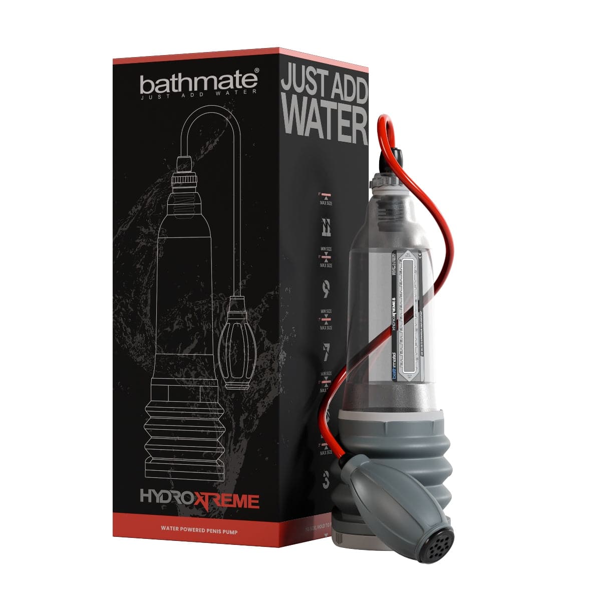 Bathmate Hydroxtreme8 Grey - Adult Outlet