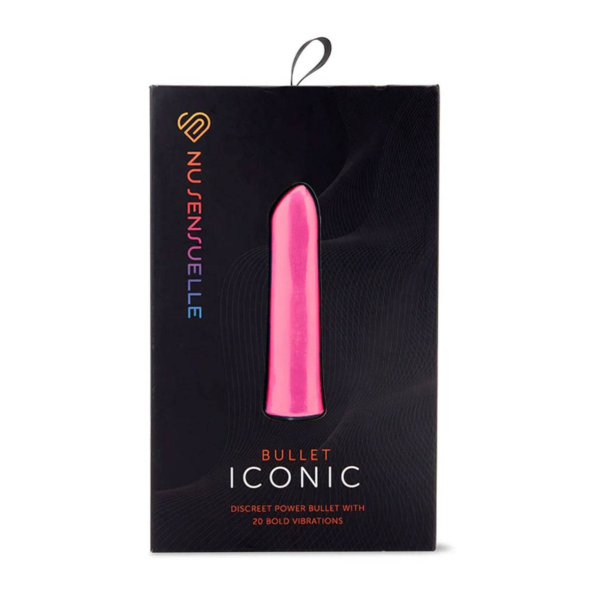 Nu Sensuelle Iconic Bullet Vibrator Deep Pink 3.5 Inch - Adult Outlet