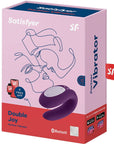 Satisfyer Double Joy Vibrator Violet - Adult Outlet