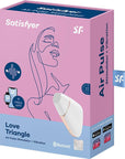 Satisfyer Love Triangle White - Adult Outlet