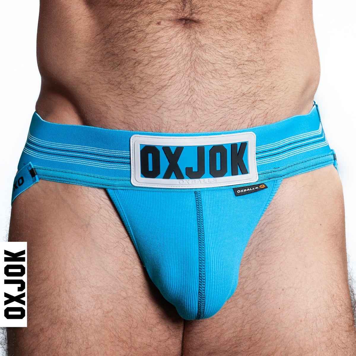 SLINGJOCK upthrust slider-strap jock POOL MEDIUM