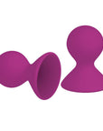 Me You Us Dual Masseuse Silicone Nipple Suckers 2 Pack Purple - Adult Outlet