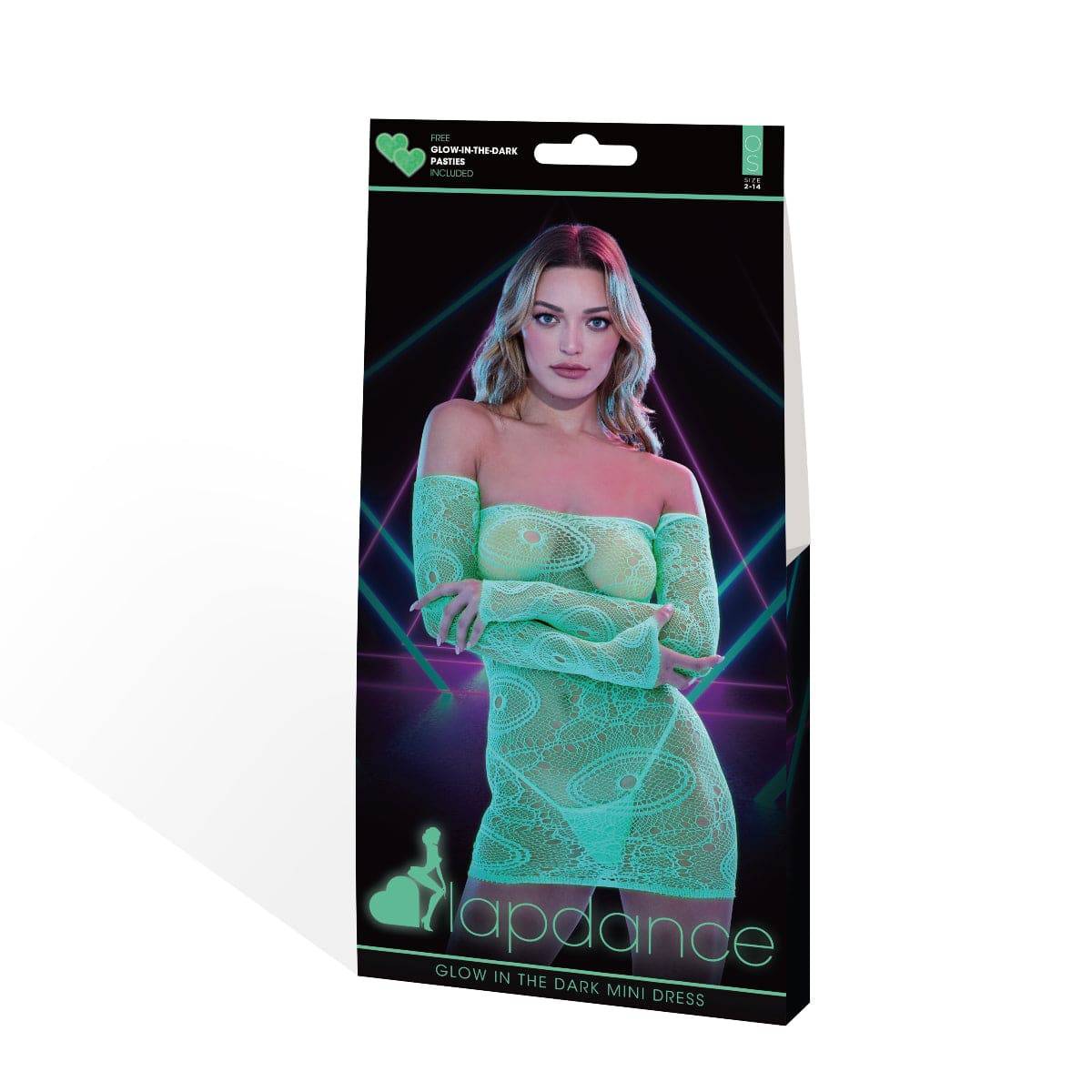 Lapdance Glow In The Dark Mini Dress 2 - Adult Outlet