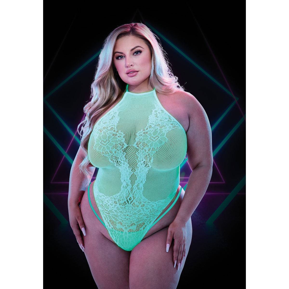 Lapdance Glow In The Dark Teddy Q - Adult Outlet