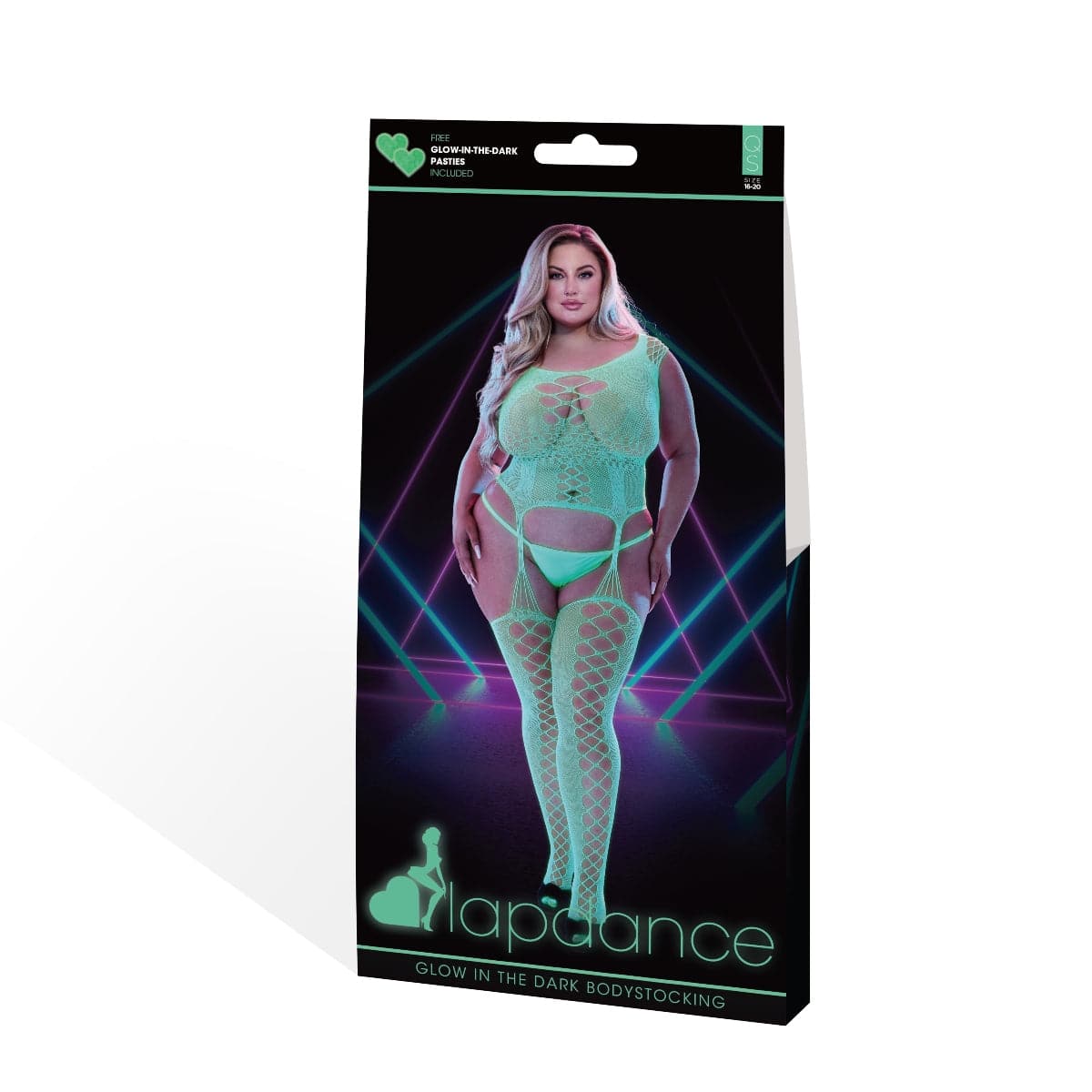 Lapdance Glow In The Dark Bodystocking 1 Q - Adult Outlet