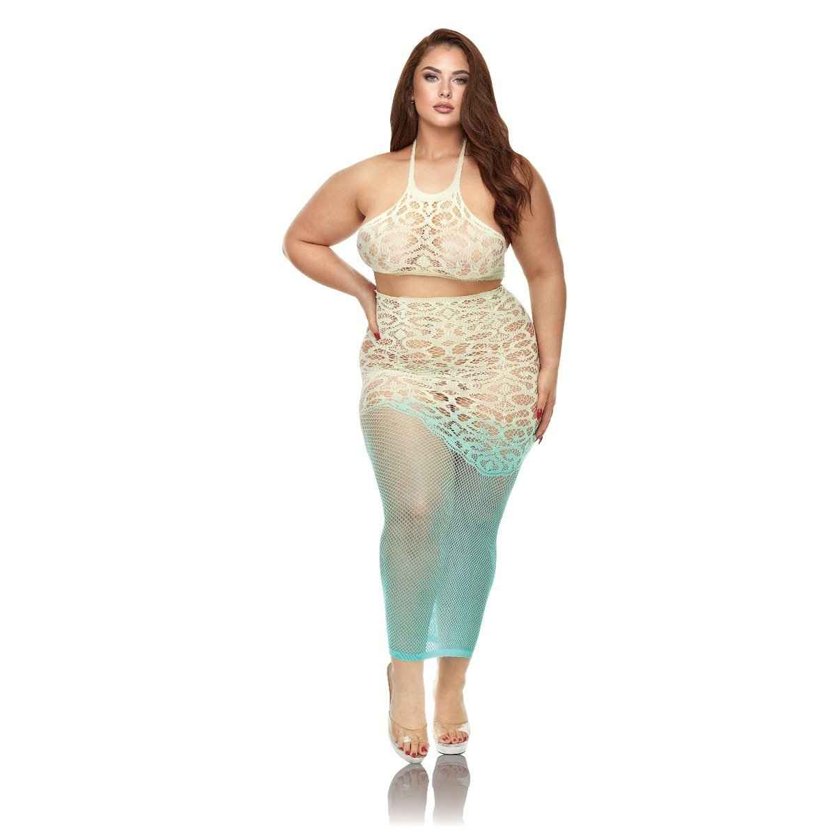 GREEN GODDESS 2 PIECE SET Q
