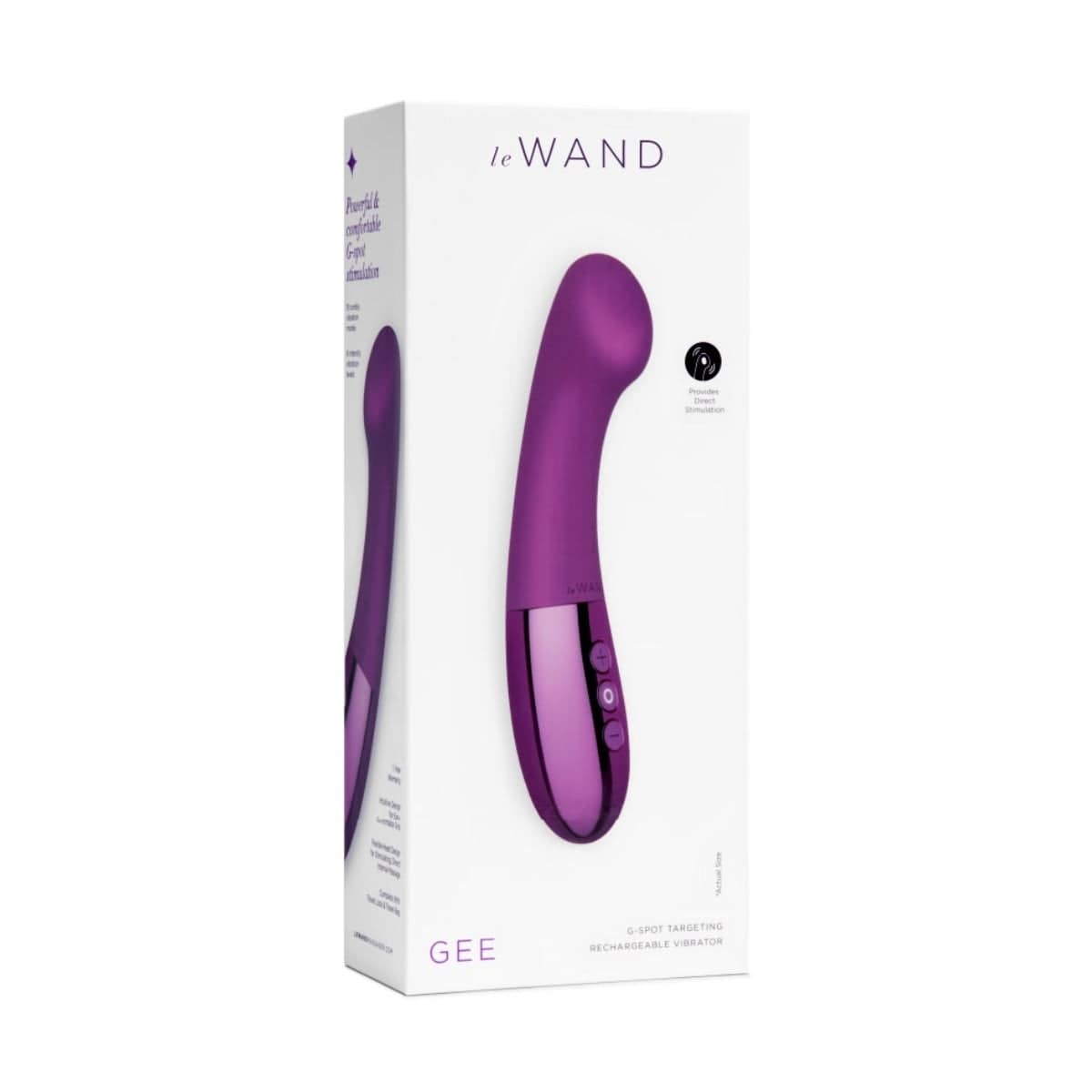 Le Wand Gee Vibrator Cherry - Adult Outlet