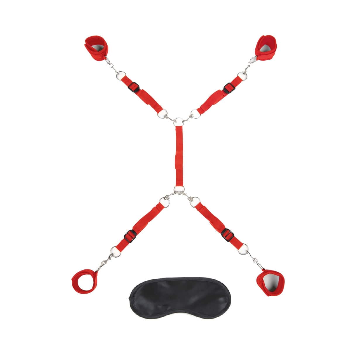 Lux Fetish 7 Piece Bed Spreader Red - Adult Outlet