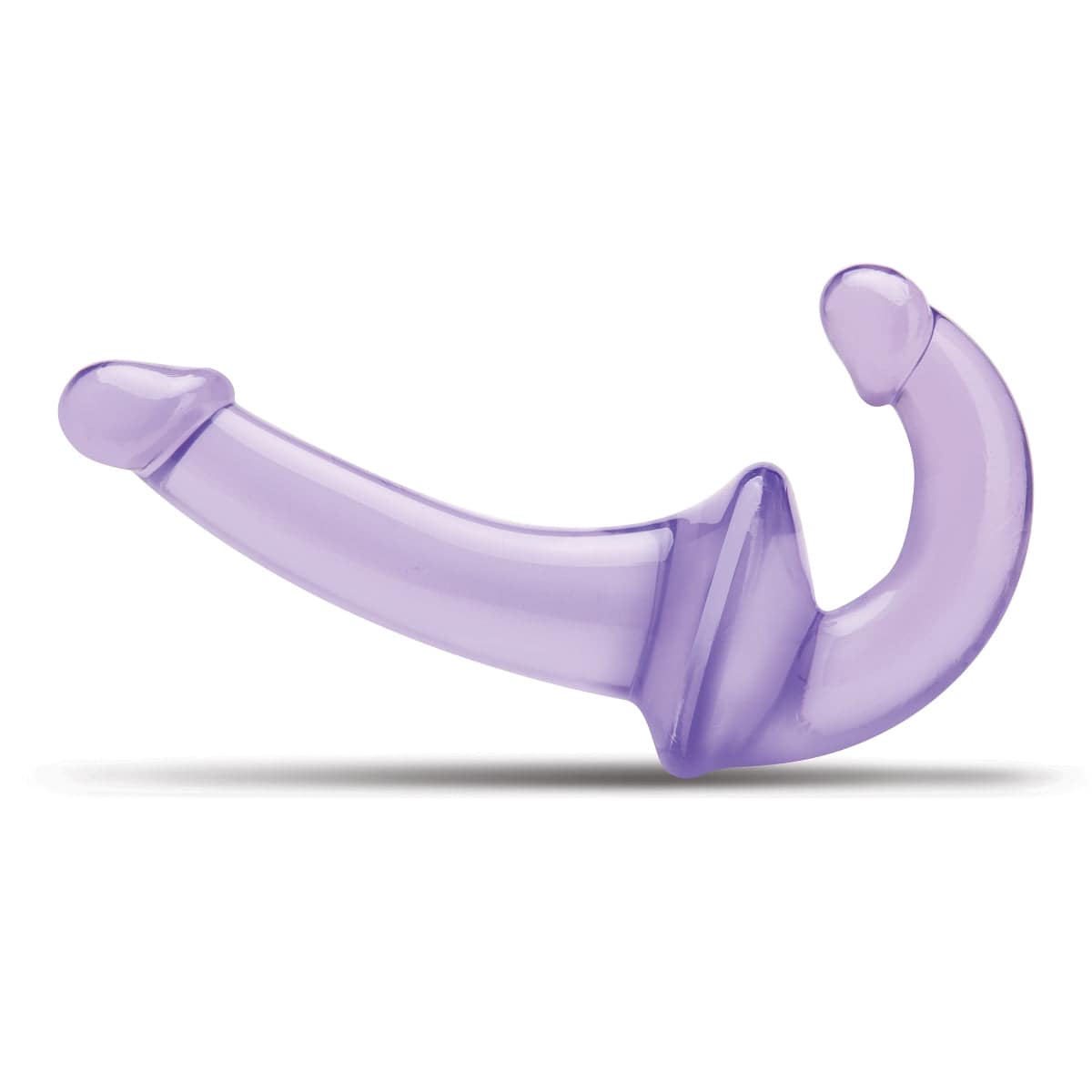 Lux Fetish Strapless Strap-On Purple - Adult Outlet