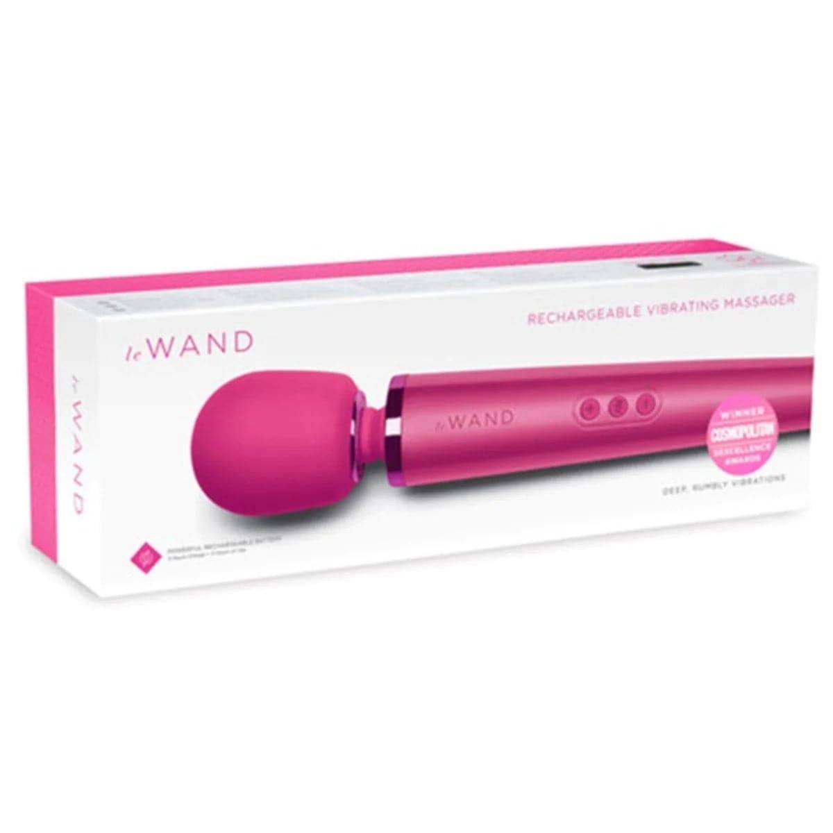 Le Wand Rechargeable Vibrating Massager Magenta - Adult Outlet