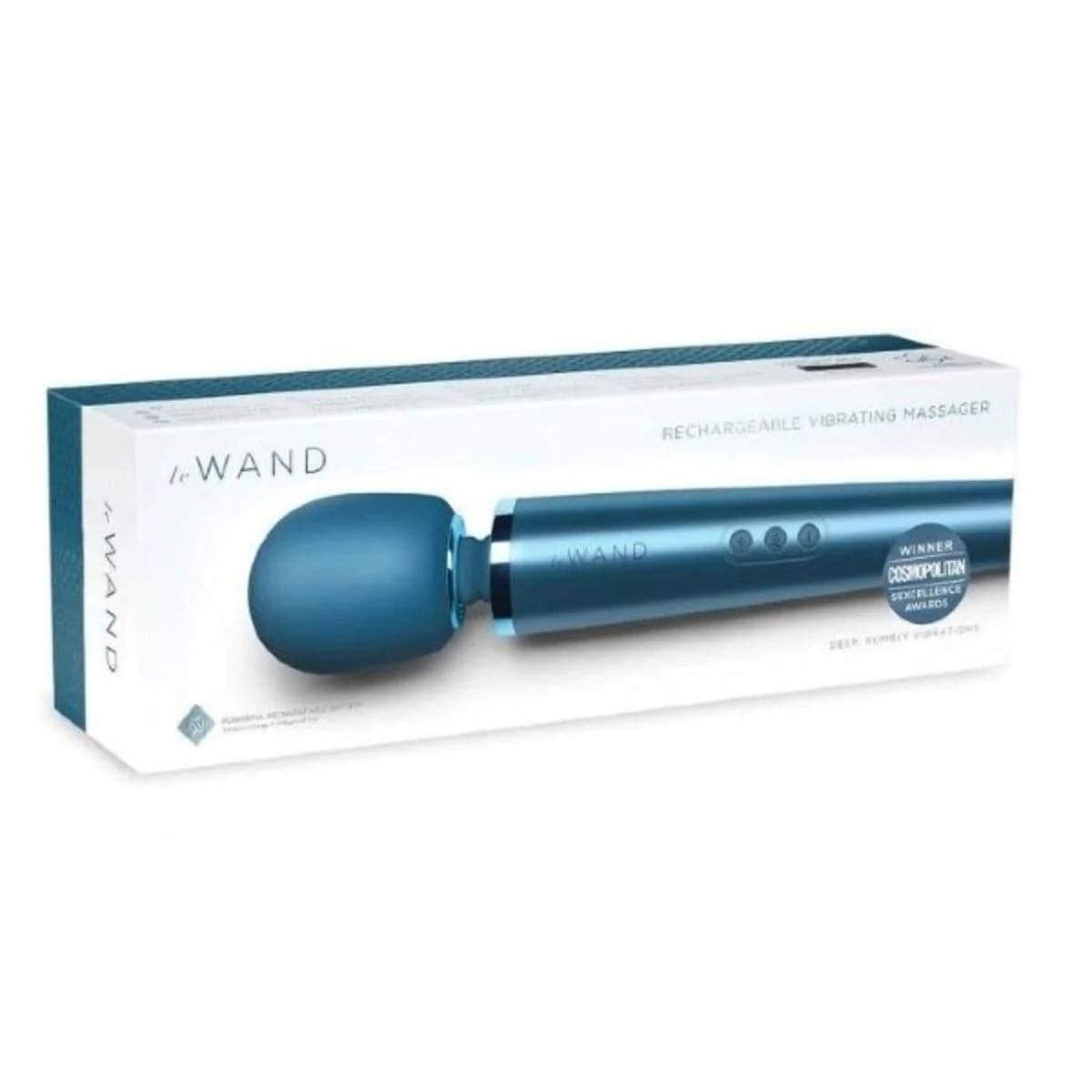 Le Wand Rechargeable Vibrating Massager Pacific Blue - Adult Outlet