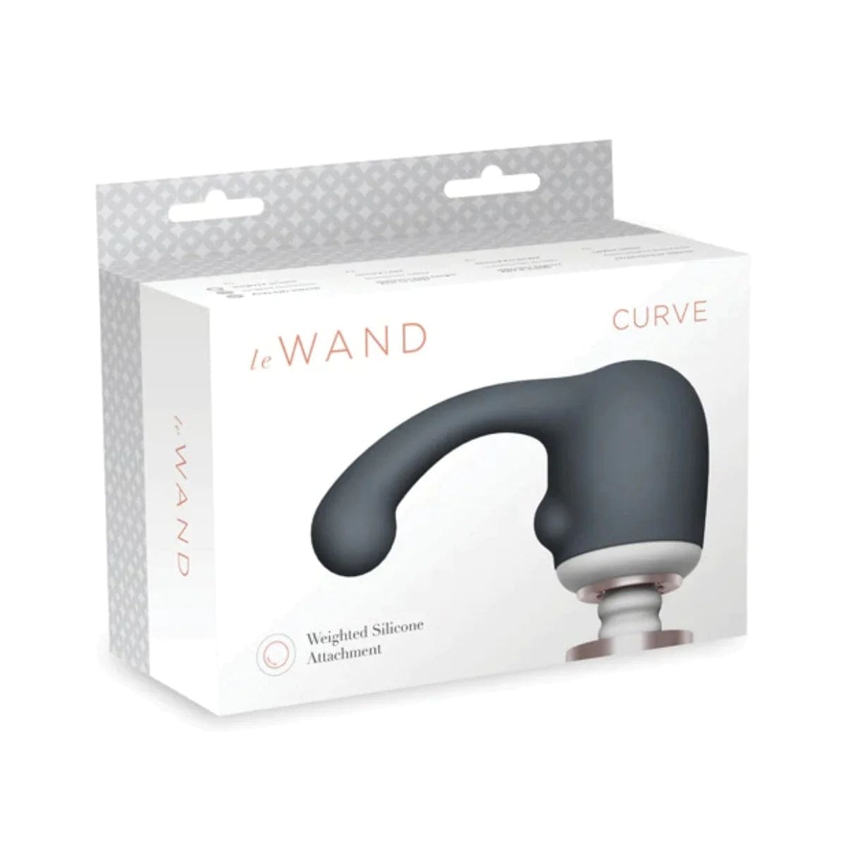 Le Wand Curve Weighted Silicone Attachment Grey - Adult Outlet