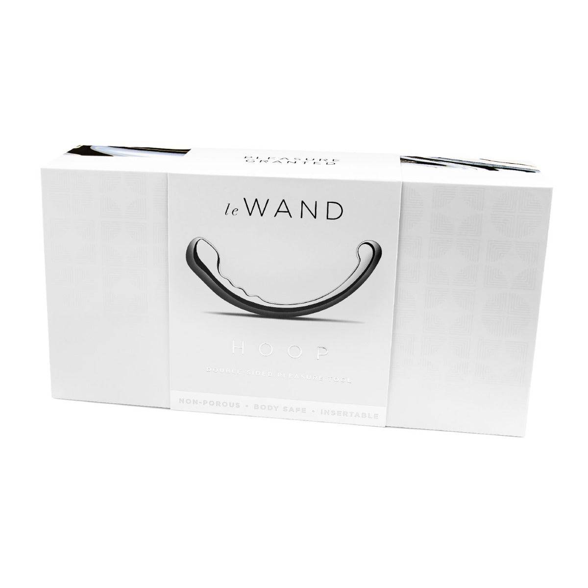 Le Wand Hoop Pleasure Tool Silver 8In - Adult Outlet