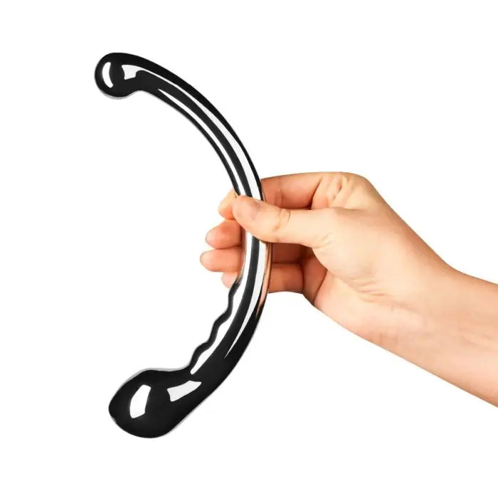 Le Wand Hoop Pleasure Tool Silver 8"
