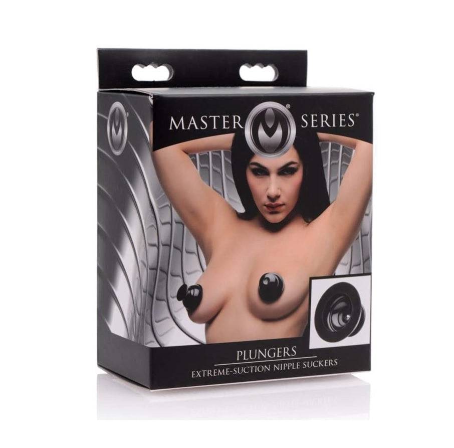 Master Series Plungers Extreme Suction Silicone Nipple Suckers - Adult Outlet