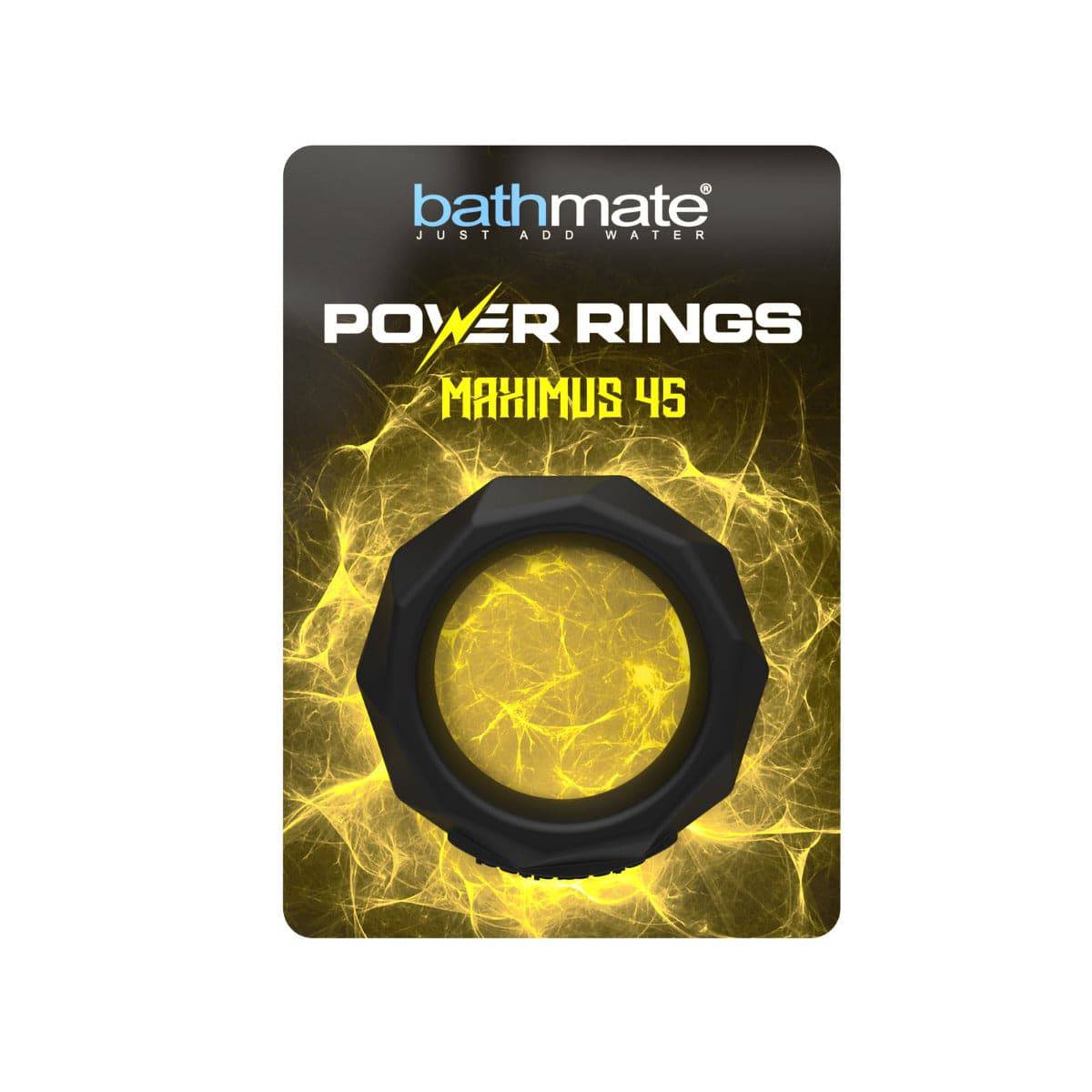 Bathmate Power Ring Maximus 45 Cock Ring Black - Adult Outlet