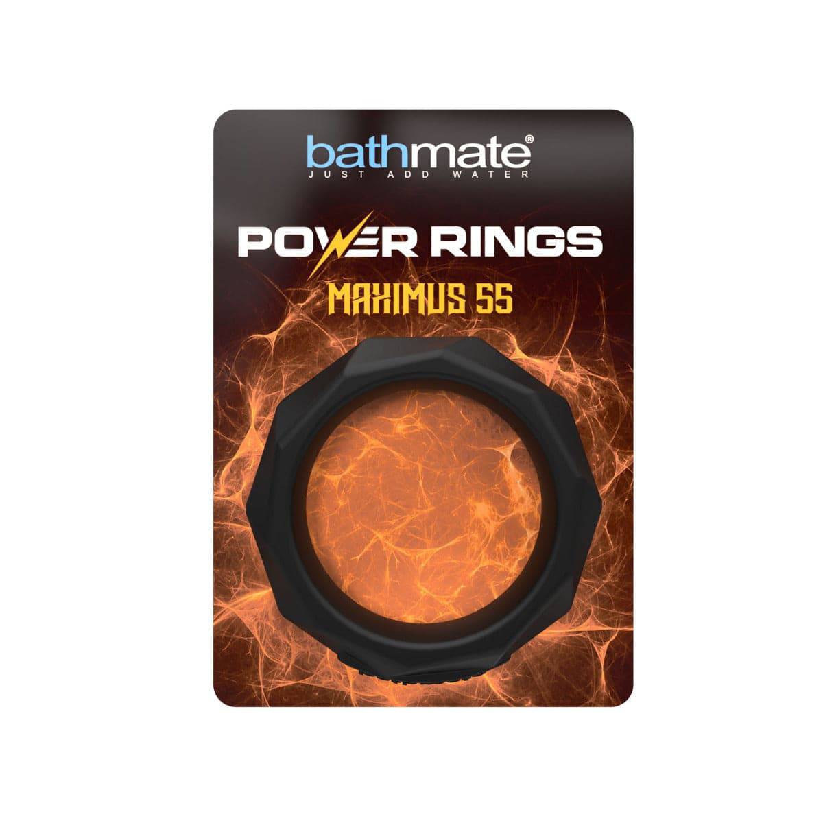 Bathmate Power Ring Maximus 55 Cock Ring Black - Adult Outlet