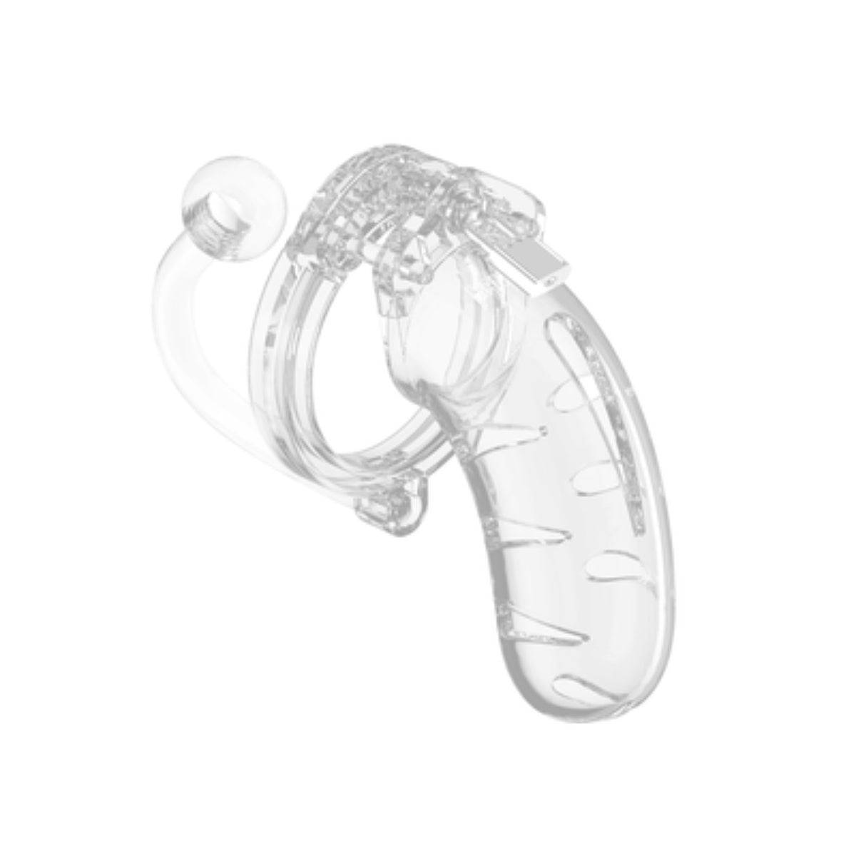 Model 11 Chastity Cock Cage With Plug 4.5 / 11 5 cm - Adult Outlet