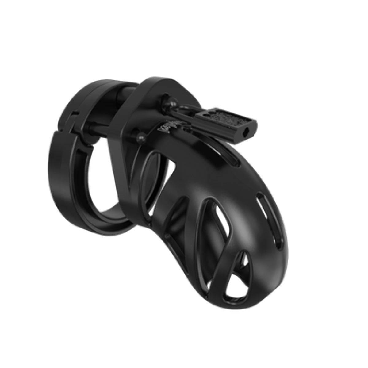 Model 23 Chastity Cage 2.5' / 6 5 cm Black - Adult Outlet