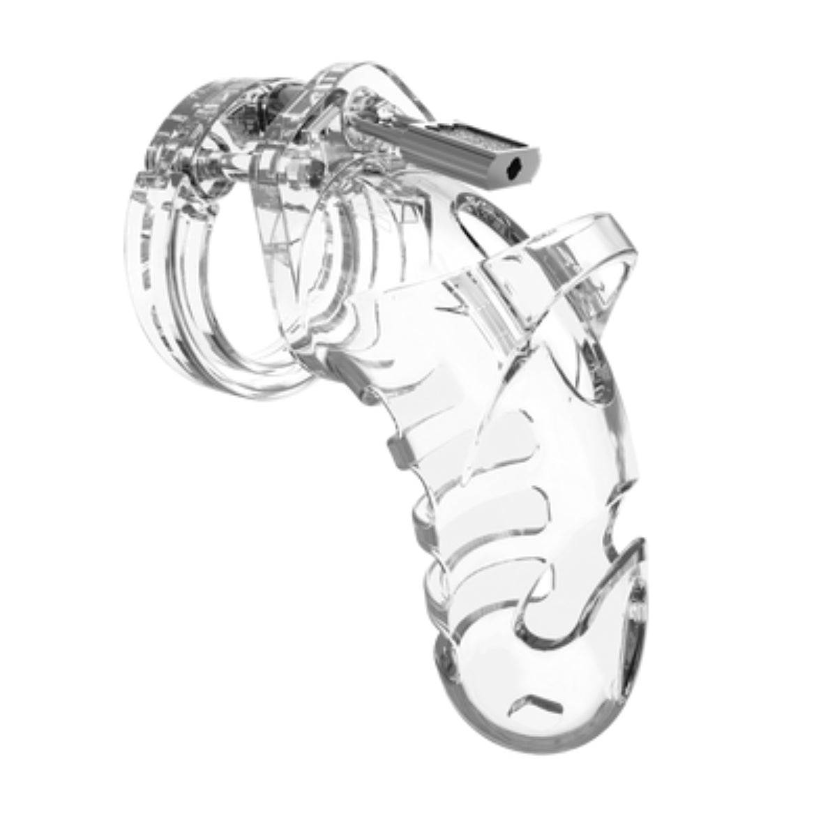 Model 26 Chastity Cage 4.5' / 11 5 cm Transparent - Adult Outlet