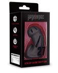 Model 27 Ultra Soft Silicone Chastity Cage Black - Adult Outlet