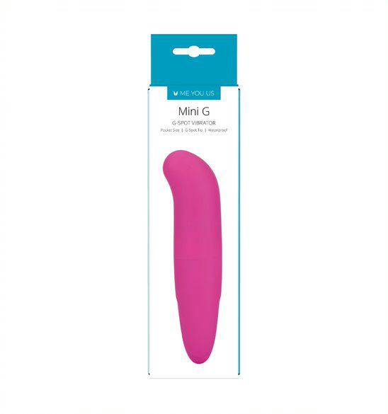 Me You Us Mini G G-Spot Vibrator Pink - Adult Outlet