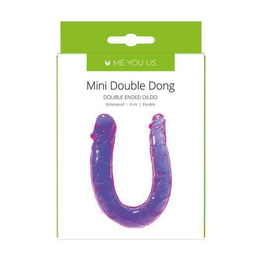 Me You Us Mini Double Dong Pink - Adult Outlet