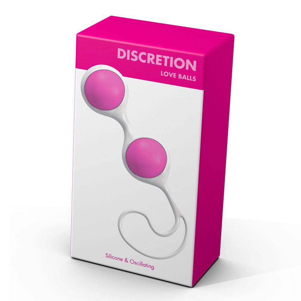 Minx Discretion Love Balls White Pink - Adult Outlet