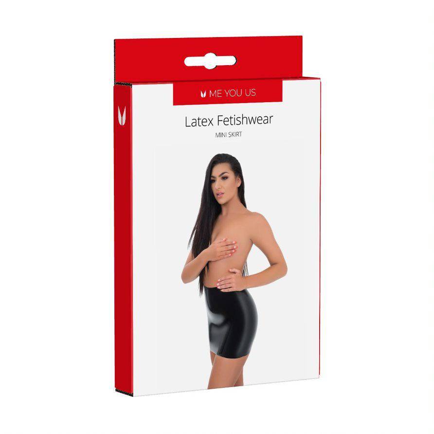 Me You Us Latex Mini Skirt - Adult Outlet