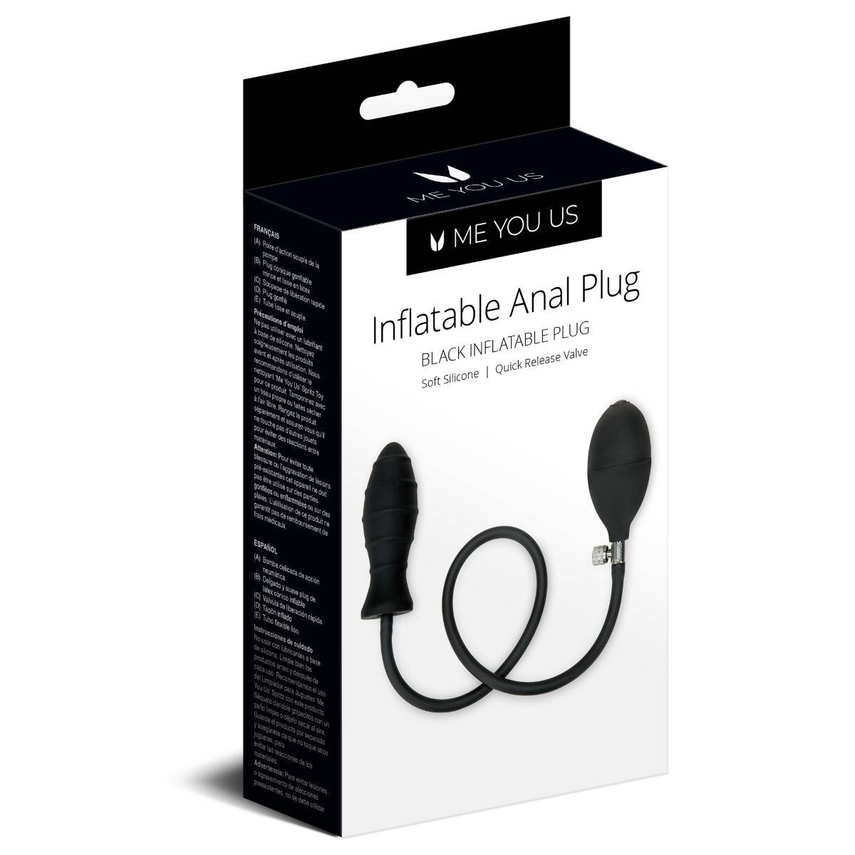 Me You Us Inflatable Anal Plug - Adult Outlet