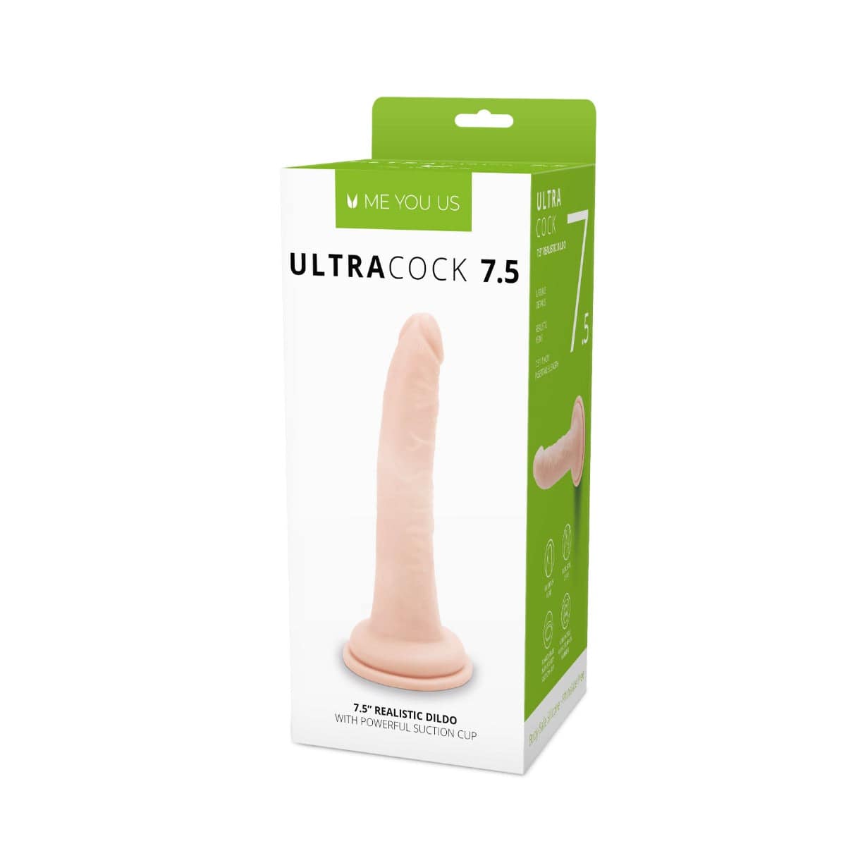 Me You Us Ultra Cock 7.5Inch Realistic Dildo - Adult Outlet