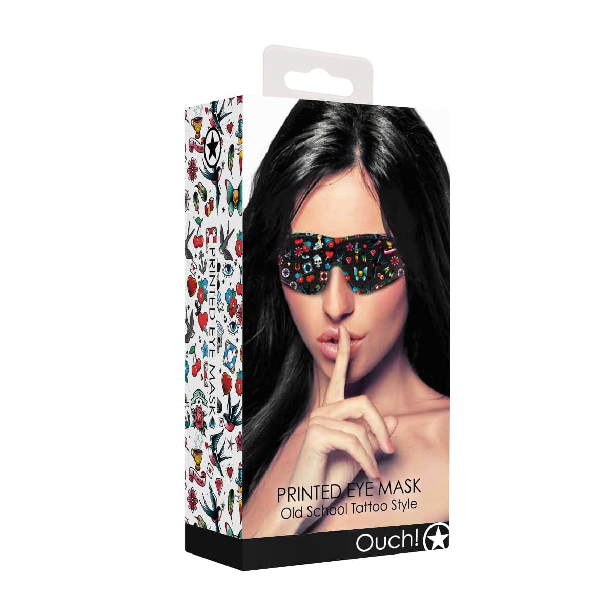 Ouch Printed Eye Mask - Adult Outlet