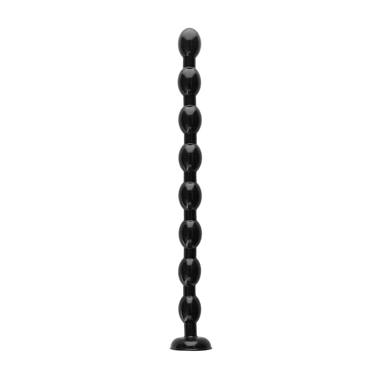 Ouch Ass Snake Beaded Dildo 19Inch Black - Adult Outlet